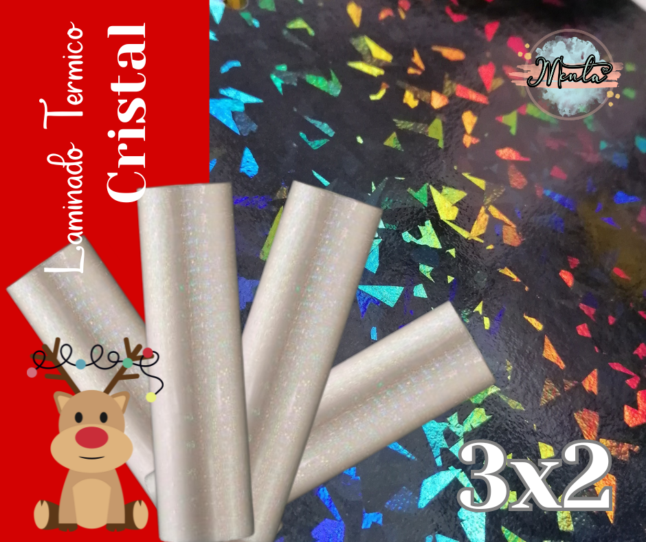 3x2 Laminante Rollo 5 Metros Cristal (2.4 Micras)