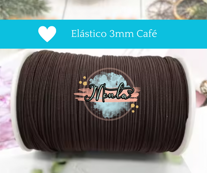 Elástico Plano Delgado (3mm) (Metro)