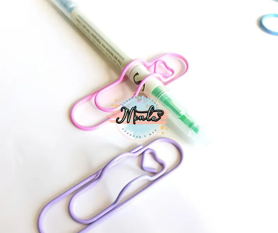 Clip Portalapicero Colores Pastel