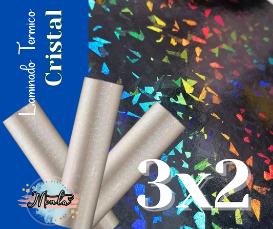 3x2 Laminante Rollo 5 Metros Cristal