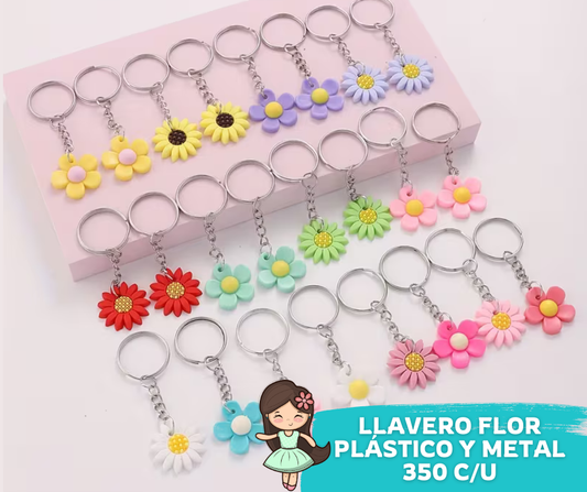 Llavero Flor (Unidad)