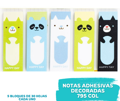 Notas Adhesivas Happy 3