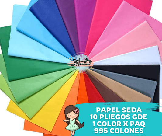 Papel Seda Paquete 10 Unidades