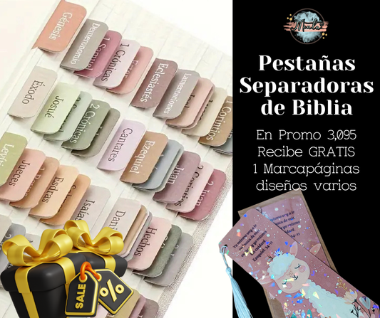 Pestañas Adhesivas Separador de Biblia