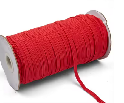 Elástico Plano 6mm 100% Banda Elástica (Metro)