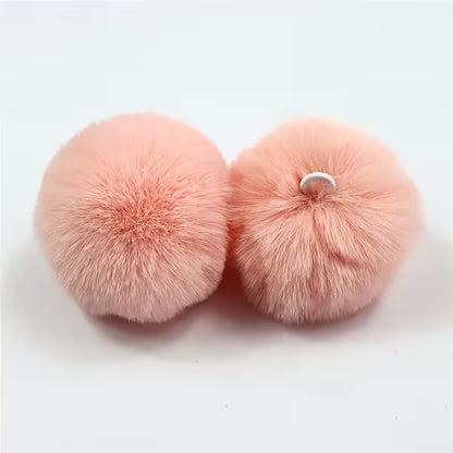 Pompones Peluditos 8cms
