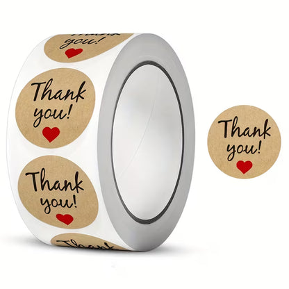 500 Stickers Agradecimiento Mod.6