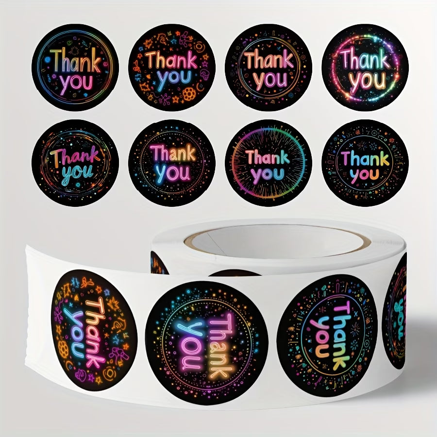 500 Stickers Agradecimiento Mod.2