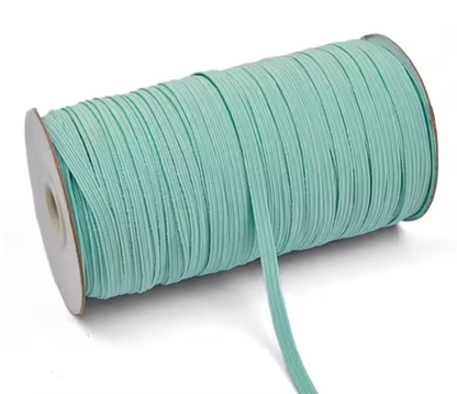 Elástico Plano 6mm 100% Banda Elástica (Metro)