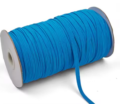 Elástico Plano 6mm 100% Banda Elástica (Metro)